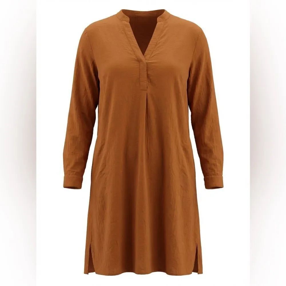 Pure Jill women’s tunic/dress rust colored lightweight size L